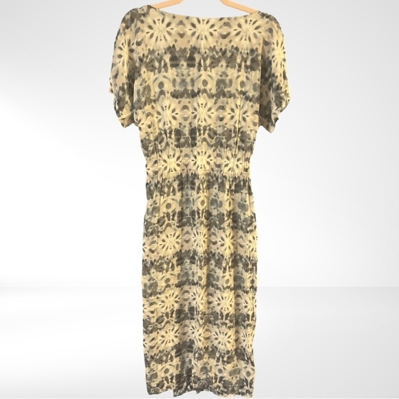 NWOT B. New York Women's Short Sleeve Dolman Wrap Dress Tie-Dye Print Size S‌ - Picture 5 of 11